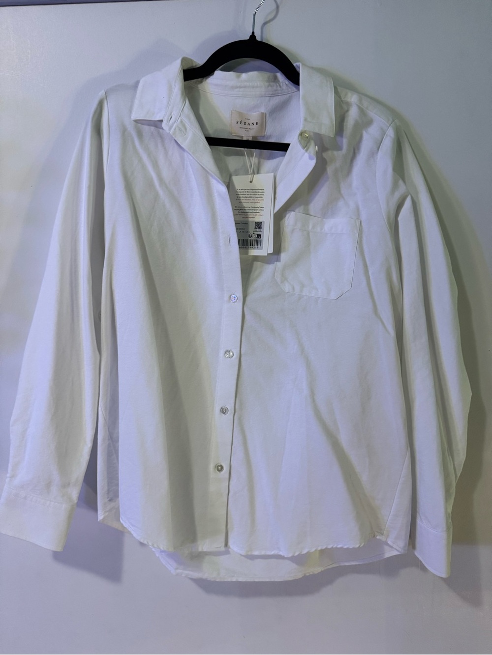Sèzane NWT Chemise Tomboy Women’s Classic Button-Up Shirt